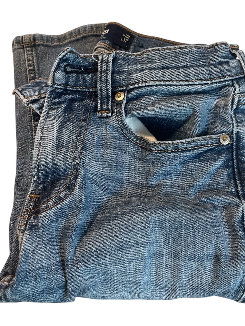 Men's Hollister Sz 28 X 32 Jeans Stacked Skinny Advanced Stretch